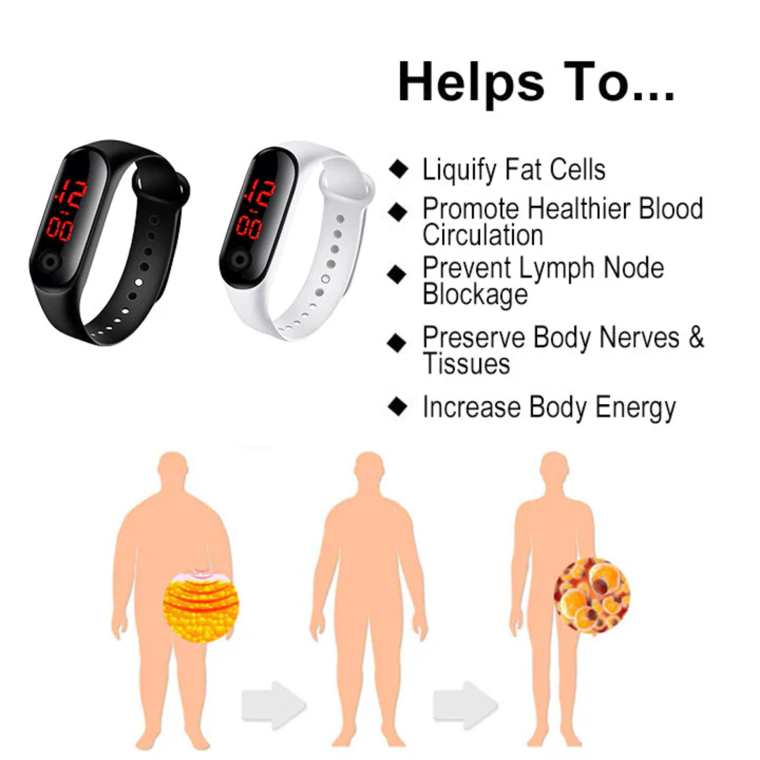 🔥5K units sold per day in the Americas AEXZR™ Ultrasonic Fat Blasting and Detoxing Wristband - Energy Balance