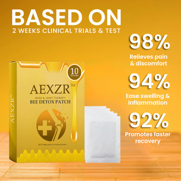 🔥2024 AU&NZ Best Seller TOP1🔥AEXZR™ Bone & Joint Therapy Bee Detox Patch