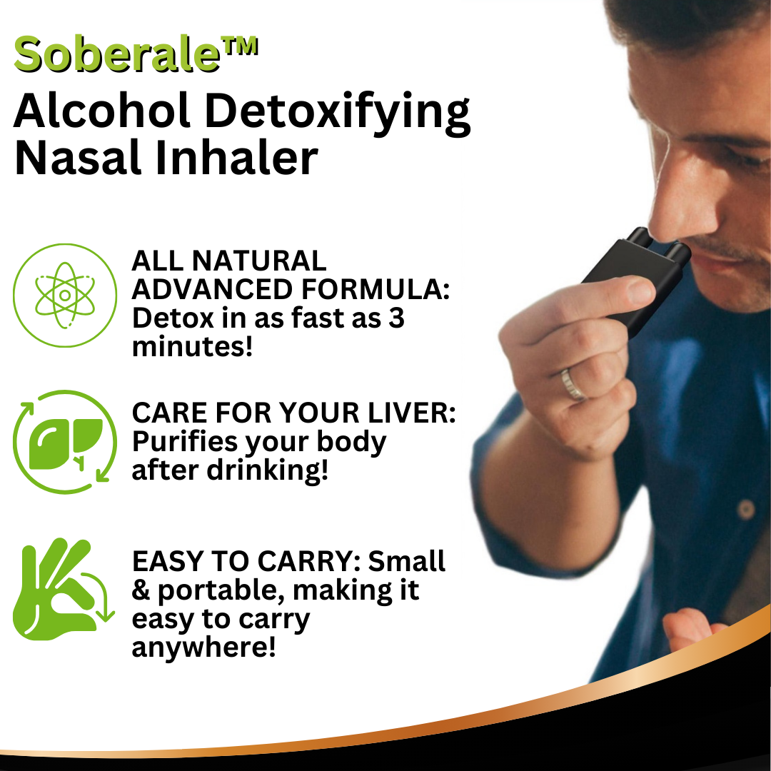 Soberale™ Alcohol Detoxifying Nasal Inhaler