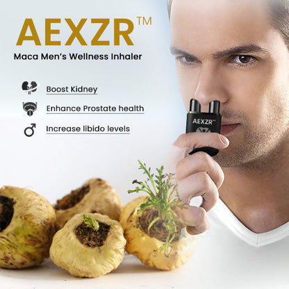 AEXZR™ Maca Men’s Wellness Inhaler(⏰𝐋𝐢𝐦𝐢𝐭𝐞𝐝 𝐭𝐢𝐦𝐞 𝐝𝐢𝐬𝐜𝐨𝐮𝐧𝐭 𝐋𝐚𝐬𝐭 𝟑𝟎 𝐦𝐢𝐧𝐮𝐭𝐞𝐬⏰)