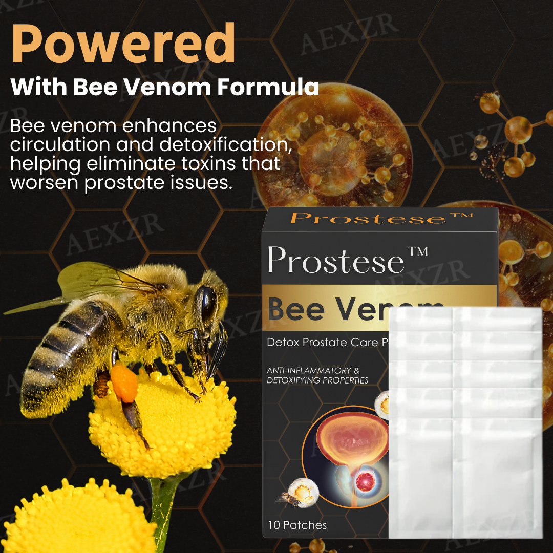 Prostese™ Bee Venom Detox Prostate Care Patch(⏰𝐋𝐢𝐦𝐢𝐭𝐞𝐝 𝐭𝐢𝐦𝐞 𝐝𝐢𝐬𝐜𝐨𝐮𝐧𝐭 𝐋𝐚𝐬𝐭 𝟑𝟎 𝐦𝐢𝐧𝐮𝐭𝐞𝐬⏰)