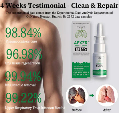 🔥2024 HOT SALE🔥AEXZR™ Organic Herbal Lung Cleanse Repair Nasal Spray