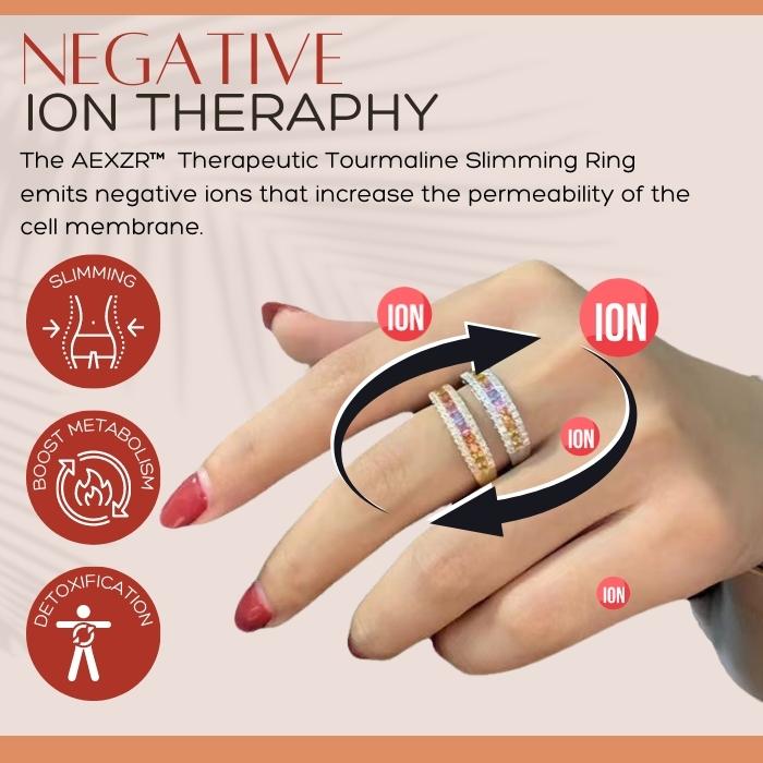 AEXZR™ Therapeutic Tourmaline Slimming Ring